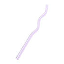 DecorBites™ Glass Straws Set - Eco-Friendly Reusable Colorful Drinking Tubes