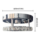 DecorBites™ Crystal Ceiling Lamp Smart LED Chandelier Remote Control Hanging Decor