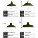 DecorBites™ Iron Industrial Chandeliers, Nordic Pendant Light for Home, Retro Loft Hanging Lamps