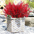 35cm Artificial Flower Plastic Lavender Fake Plant Wedding Home Garden Decoration Bridal Bouquet Household Products Decortion