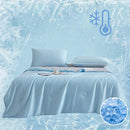DecorBites™ Double-Sided Cooling Queen Quilt: Silky Smooth Summer Comforter
