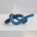 DecorBites™ Geometric Glass Sculpture Twine Knot Decor Home Decor Accessory