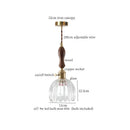 DecorBites™ Green Glass LED Pendant Lights - Nordic Minimalist Style for Bedroom, Living Room