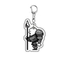 Game Undertale Pixel Keychain Cosplay Sans Flowey Papyrus Asriel Pendant Car Key Chain Bag Accessories Children Birthday Gifts