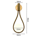 DecorBites™ Glass Ball Pendant Lamps for Home Kitchen Bar Decor & Wall Sconce