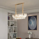 DecorBites™ Crystal Indoor Chandelier: Postmodern LED Suspension Lamps for Luxe Living Room Decor