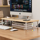 Computer Monitor Elevated Monitor Base Home Office Storage Rack Computer Desktop Creative Storage Rack Office Storage Supplies