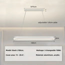 DecorBites™ Circle Pendant Chandelier Dimmable LED Lights for Modern Living Room