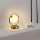 DecorBites™ Glass Ball LED Table Lamp for Stylish Bedroom Decor