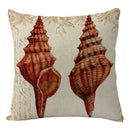 DecorBites™ Coastal Cushion Cover - Sea Theme Decorative Sofa Pillowcase