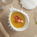 DecorBites™ Crab-Shaped Ceramic Soup Bowl with Lid - Specialty Tableware for Restaurants
