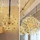 DecorBites™ Crystal LED Ceiling Pendant Chandelier for Home Decoration and Lighting