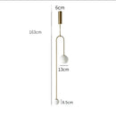DecorBites™ Double Head Glass Ball Pendant Light for Hotel Bedroom & Bathroom