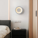 DecorBites™ Full Moon Starry Wall Sconces - Gypsum White LED Lighting