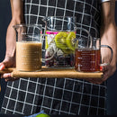 DecorBites™ Heat-Resistant Glass Beaker Mug with Thickened Scale - 2022