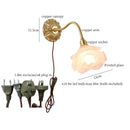 DecorBites™ Copper Arm LED Wall Lamp for Stair, Bedroom, Living Room, Bathroom Mirror Light