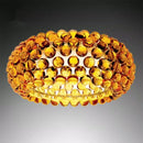 Modern gold acrylic rs7 bulb pendant lights dining room chandelier