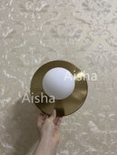 DecorBites™ Circular Wall Lamp: Nordic Designer Sconces for Stylish Home Decor