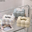 DecorBites™ Cotton Candy Ceramic Tissue Box - Modern Decor