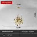 DecorBites™ Leaf Sequin Ceiling Chandelier for Modern Living Room, Restaurant, Bar, or Dining Table