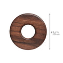 DecorBites™ Black Walnut Donuts Bag Clip: Wooden Sealing Clips for Stylish Kitchen Organization