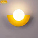 DecorBites™ Glass Ball LED Wall Lamp for Bedroom, Living Room, Study - Simple & Elegant