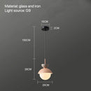 DecorBites™ Glass Ball Pendant Lamp: Modern Nordic Light Fixture for Home Decor, Kitchen, Dining, Bedroom
