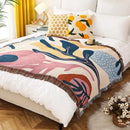 DecorBites™ Gothic Thread Double-sided Tapestry Blanket - Versatile Homestay and Outdoor Decoration