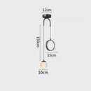 DecorBites™ Glass Starry LED Pendant Lights for Nordic Bedroom Chandelier