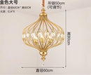 DecorBites™ Art Design Crystal LED Pendant Lights Modern Kitchen Bedroom Decor