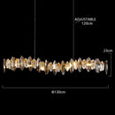 DecorBites™ Crystal Dimmable LED Pendant Lights: Modern Indoor Artistic Hanging Lamps
