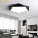 DecorBites™ Geometric LED Ceiling Lamp for Modern Spaces