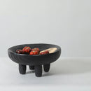 DecorBites™ Imitation Wood Grain Corner Tray Fruit Bowl Desktop Storage Jewelry Plate Tray
