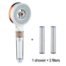 DecorBites™ Dual Sided High Pressure Showerhead - 3 Modes, Water Saving