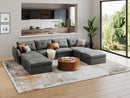 RUBIK X 4 Seats With 4 Ottomans