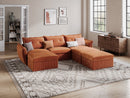 RUBIK X 3 Seats With 3 Ottomans