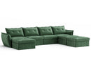 RUBIK X 4 Seats With 3 Ottomans