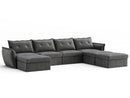 RUBIK X 4 Seats With 3 Ottomans