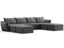 RUBIK X 4 Seats With 4 Ottomans