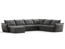 RUBIK X 5 Seats With Corner & Ottoman
