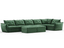 RUBIK X 5 Seats With Corner & 2 Ottomans