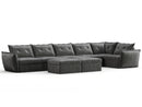 RUBIK X 5 Seats With Corner & 2 Ottomans