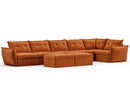 RUBIK X 5 Seats With Corner & 2 Ottomans