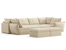 RUBIK X 5 Seats With Corner & 4 Ottomans