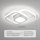 DecorBites™ LED Ceiling Chandelier Modern Bedroom Lamp Indoor Decor Surface Mounted Lighting