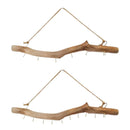 Decoration Wall Hook Wood Wall Hooks Minimalist Rustic Entryway Hooks Household Organizer for Hanging Jewelry Hat Patio Hotel