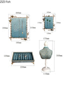 DecorBites™ Jewelry Display Shelf: Stylish Desktop Ornaments and Storage Rack