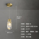 Modern gold cascading crystal loft chandelier for living room