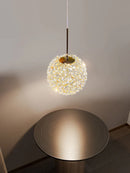 DecorBites™ Crystal Ball Pendant Light: Warm & Romantic Bedhead Luxury Lighting