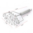 DecorBites™ Double-layer Stainless Steel Potato Masher & Food Crusher for Kitchen Vegetable Fruit